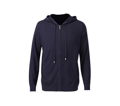 Jason Zip Knit with Hood