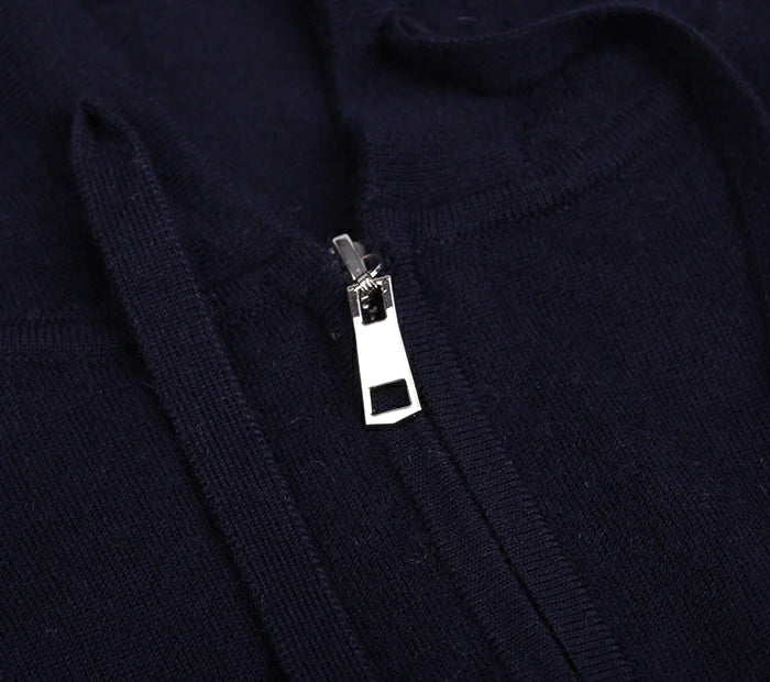 Jason Zip Knit with Hood