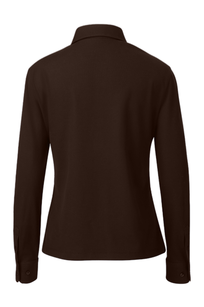 ALEXIA LONG SLEEVE POLO SHIRT