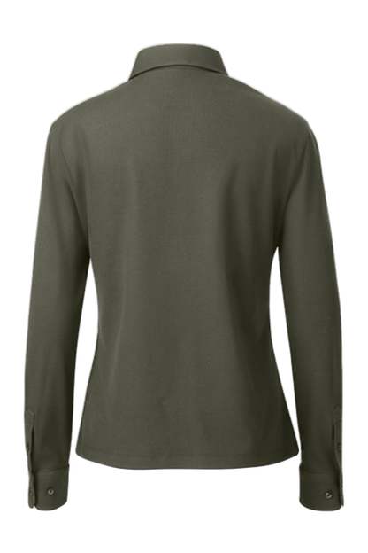 ALEXIA LONG SLEEVE POLO SHIRT