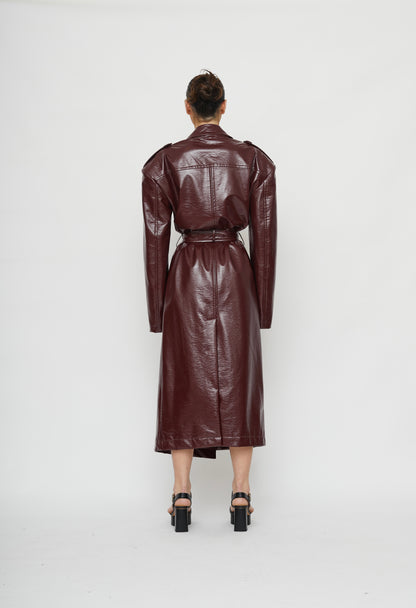 Audrey Trench Coat Maxi