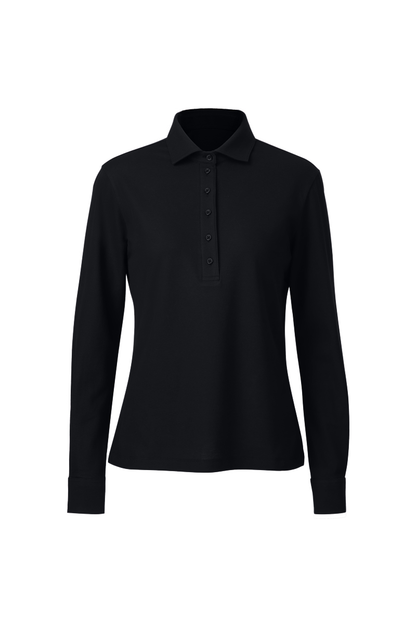 ALEXIA LONG SLEEVE POLO SHIRT