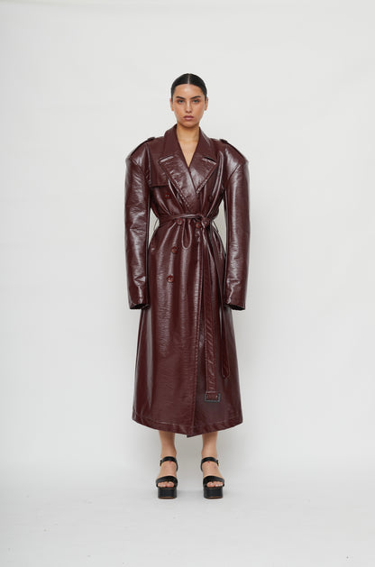 Audrey Trench Coat Maxi