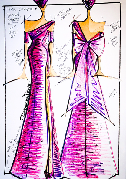 CHRISTIE RED CARPET GOWN - By Appointment