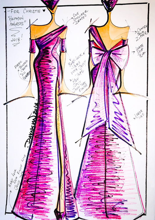 CHRISTIE RED CARPET GOWN - By Appointment
